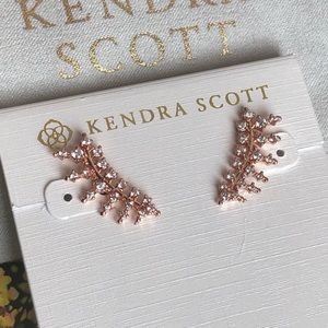 Kendra Scott Laurie Ear Climbers NWOT